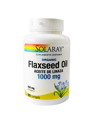 FLAXSEED OIL 1000MG ACEITE DE LINAZA 