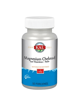 MAGNESIUM CHELATED CON VITAMINAS + YODO