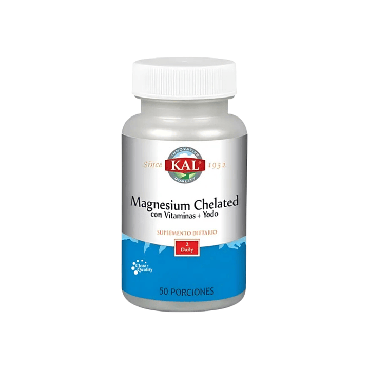 MAGNESIUM CHELATED CON VITAMINAS + YODO 1