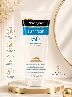 PROTECTOR SOLAR SUN FRESH FPS50 NEUTROGENA