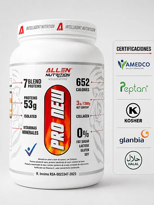 PRO NEW ALLEN NUTRITION