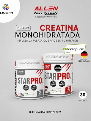 STAR PRO CREATINA ALLEN NUTRITION