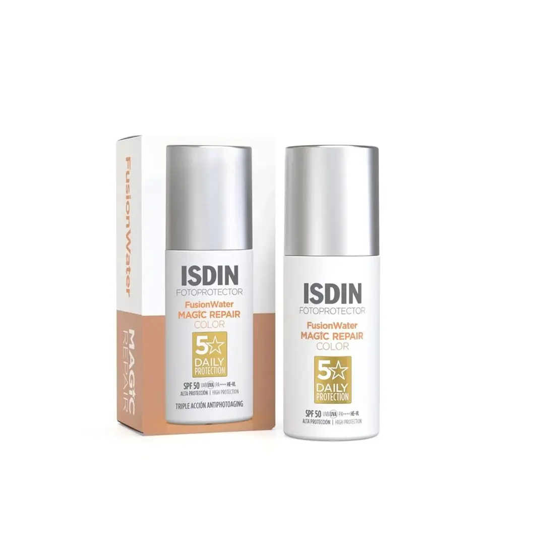 ISDIN FOTOPROTECTOR FUSION WATER MAGIC REPAIR COLOR FRASCO 50ML 1