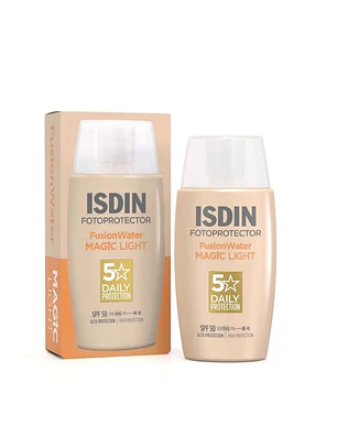 ISDIN FUSION WATER MAGIC SPF 50 COLOR LIGHT FRASCO 50 ML