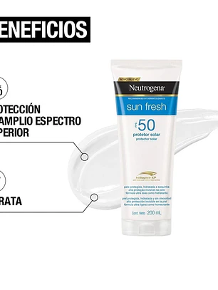 PROTECTOR SOLAR SUN FRESH FPS50 NEUTROGENA