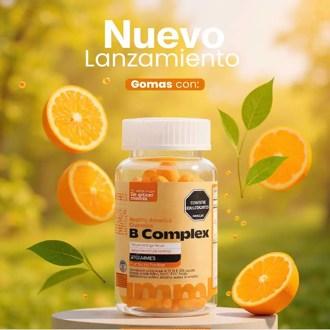 B COMPLEX GUMMIES * 60 GOMAS 1