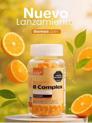 B COMPLEX GUMMIES * 60 GOMAS