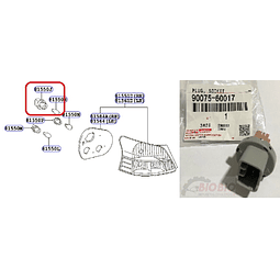Soquete Luz De Freno Farol Toyota New Yaris 06/13 Original