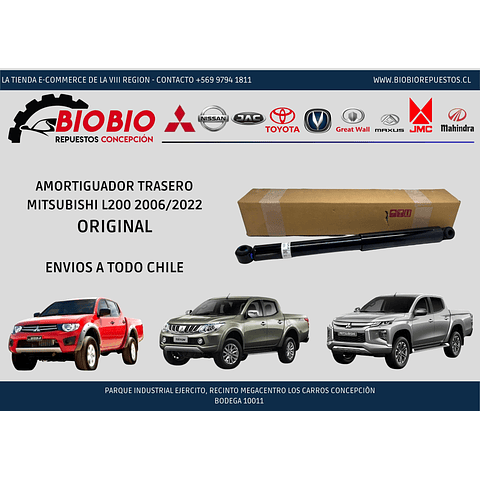 AMORTIGUADOR TRASERO MITSUBISHI L200 2006/2022 ORIGINAL