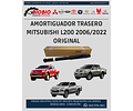 AMORTIGUADOR TRASERO MITSUBISHI L200 2006/2022 ORIGINAL