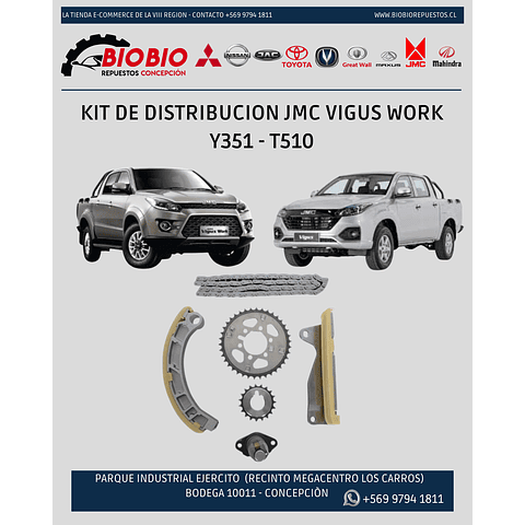 KIT DE DISTRIBUCION JMC VIGUS WORK Y351 - T510