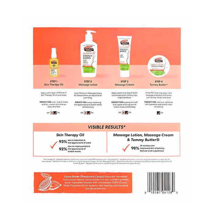 Set Palmer's - Kit completo para el cuidado de estrías 2