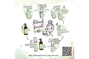 Ritual Cuidado Facial 7 pasos de Biofilia 