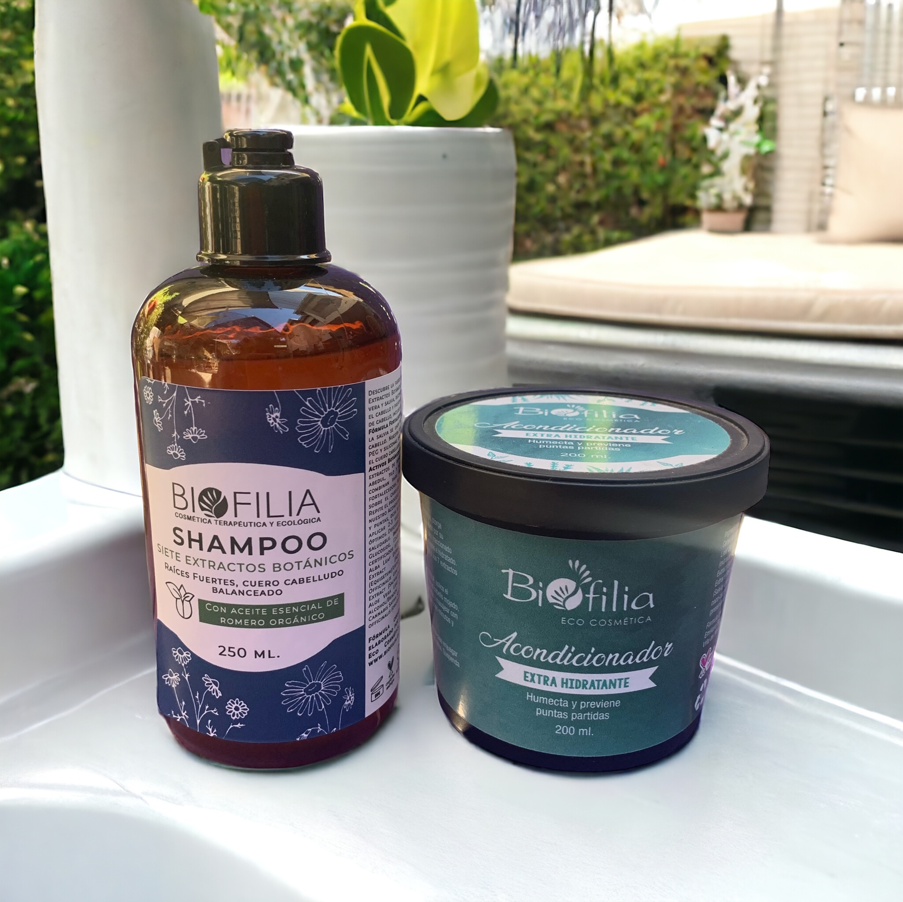 Shampoo + Acondicionador Natural