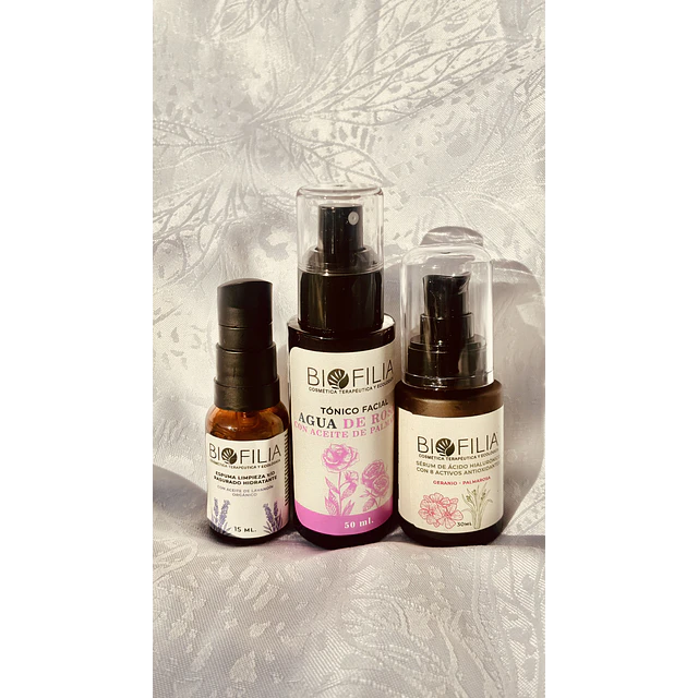 Rutina Esencial Piel Sensible – 3 Pasos Calma & Equilibrio