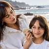 Fotoprotector solar facial mineral con bioactivos marinos