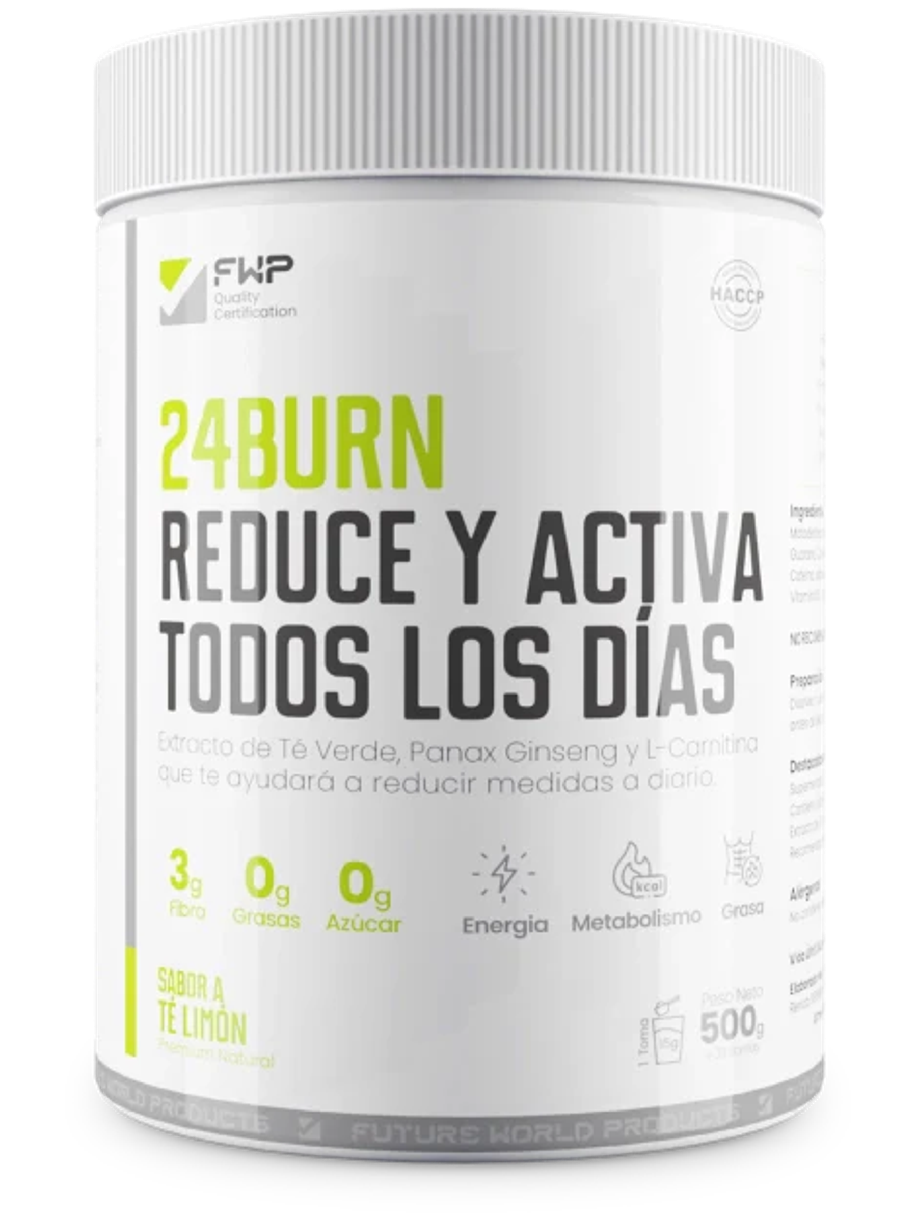 24 Burn Suplemento Reduce Y Activa Todos los Días 1
