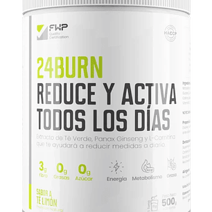 24 Burn Suplemento Reduce Y Activa Todos los Días