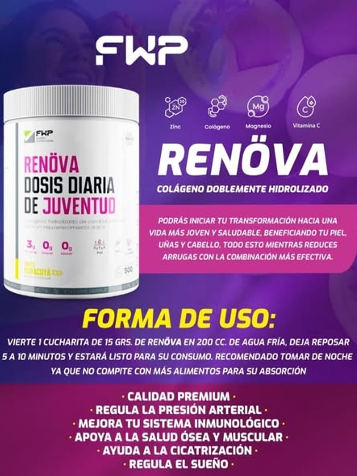 RENÖVA+  Colágeno Hidrolizado 5