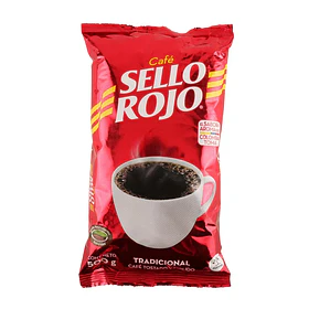 CAFE SELLO ROJO 500 GRS (COLOMBIANO)