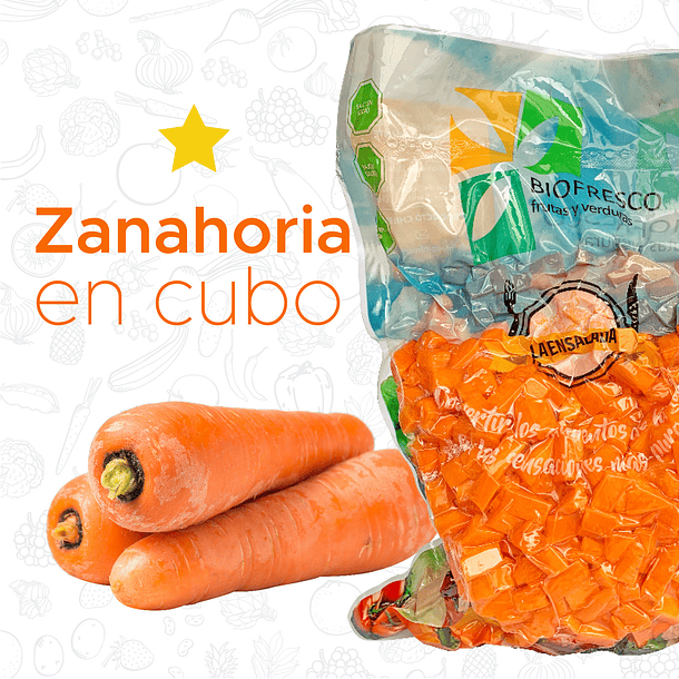 ZANAHORIA CUBO 500G 2