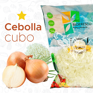 CEBOLLA CUBO 500G