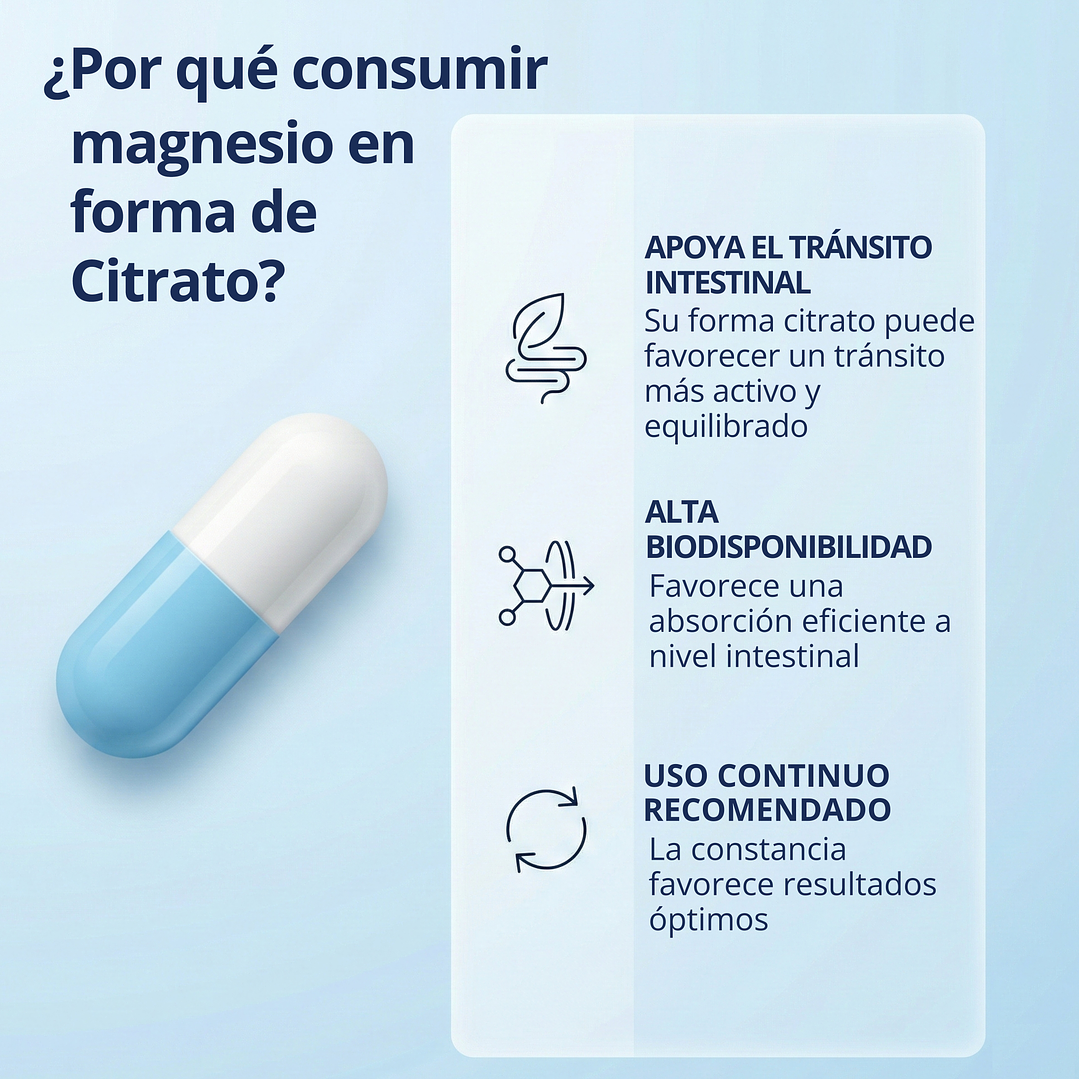 CITRATO DE MAGNESIO CONCENTRADO - ALTA ABSORCIÓN - 400 MG 90 CAPS 2