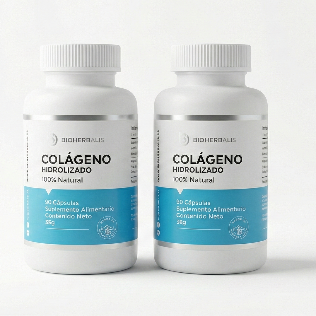 Pack X2 Peptidos De Colágeno Hidrolizado Concentrado 800mg 1