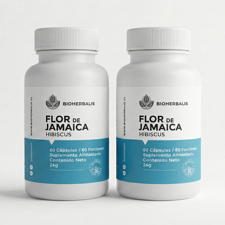 Pack X2 Flor De Jamaica 800 Mg - Salud Y Control De Peso 1