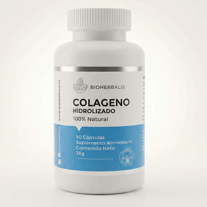 Peptidos De Colageno Hidrolizado 90 Cápsulas - 800mg 1