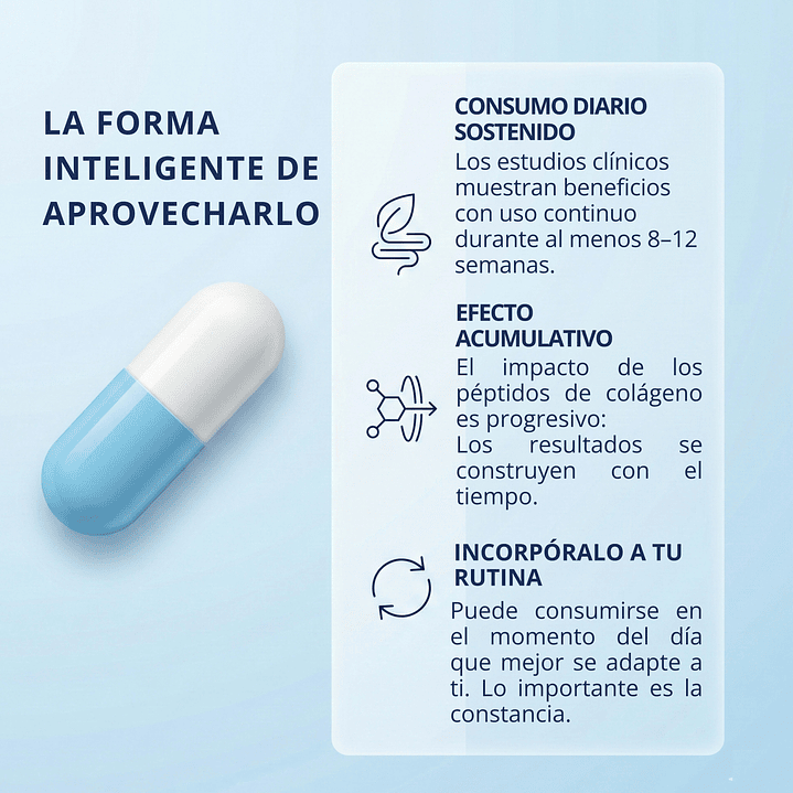 Peptidos De Colageno Hidrolizado 90 Cápsulas - 800mg 5