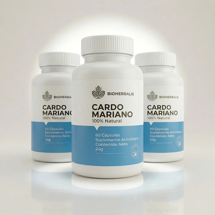 Pack X3 - Cardo Mariano Concentrado - Detox Hepático y Control de Peso 1
