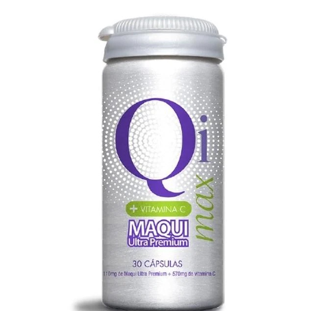 Qi Max 200, Concentrado De Maqui Ultra Premium, 30 cápsulas