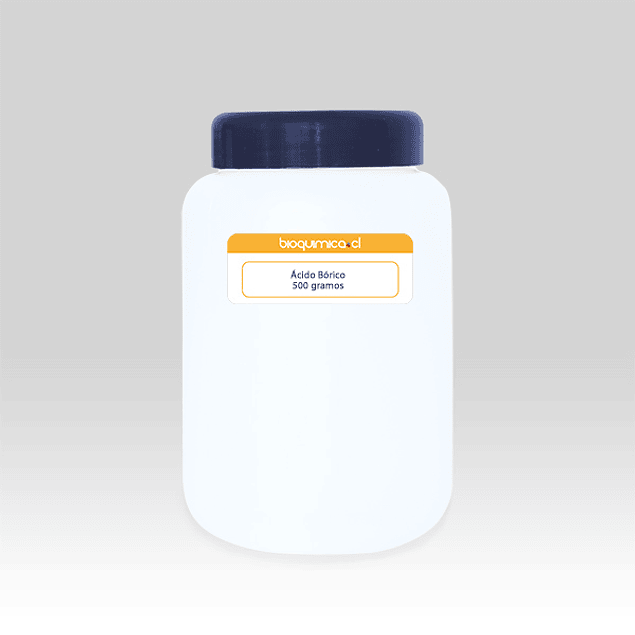 Ácido Bórico - Grado técnico - 500 gramos