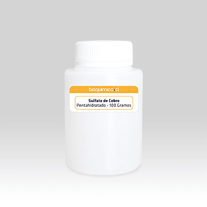 Sulfato de Cobre Pentahidratado 100gr