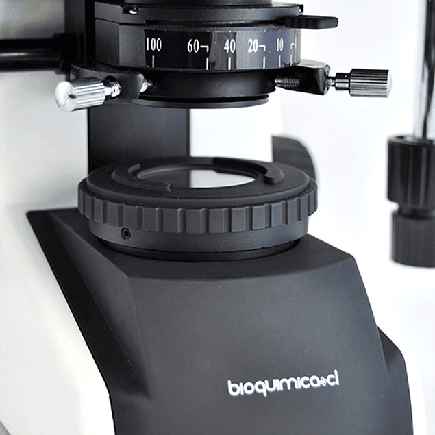 Microscopio Binocular 1000x - Objetivos Plan y Corrección al Infinito