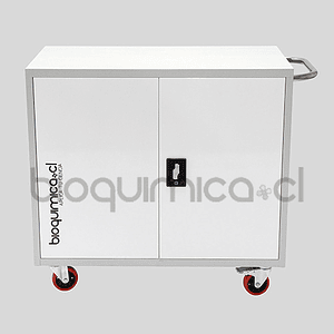 Mueble Laboratorio Móvil Metálico - 90 x 98 x 54 cm