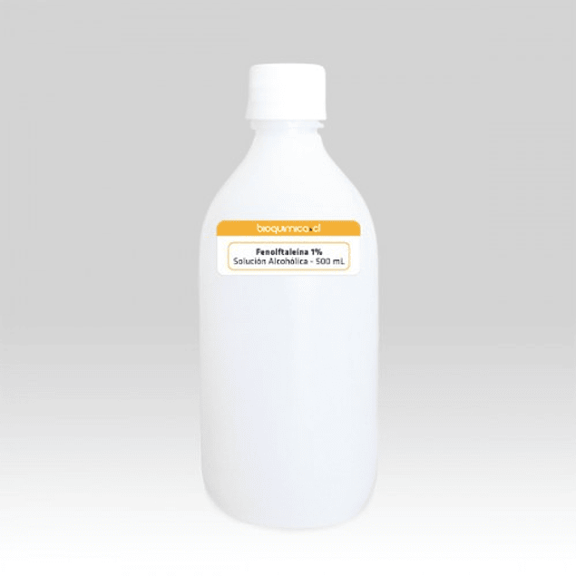 Fenolftaleina 1% (Solución Alcohólica) 500ml