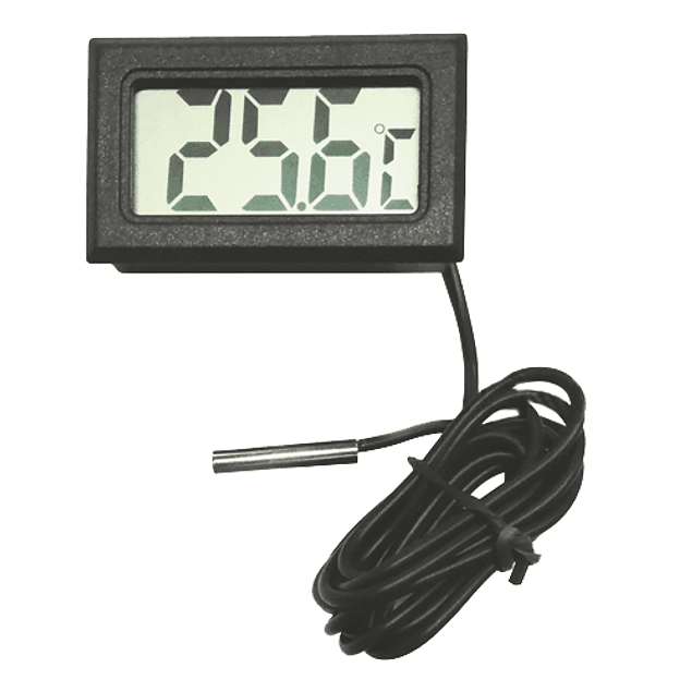 Termómetro Digital Escolar con Cable Sensor - 0 a 70°c