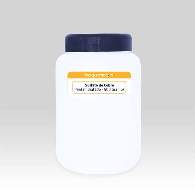 Sulfato de Cobre Pentahidratado 500gr