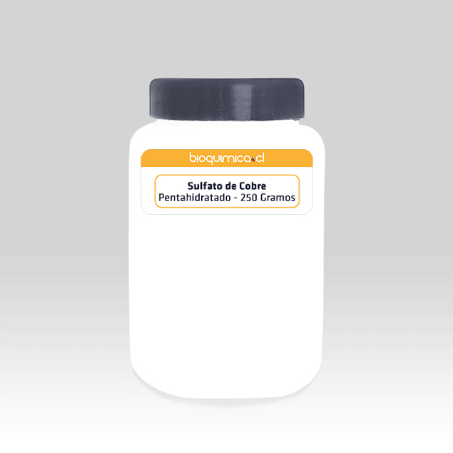 Sulfato de Cobre Pentahidratado 250gr