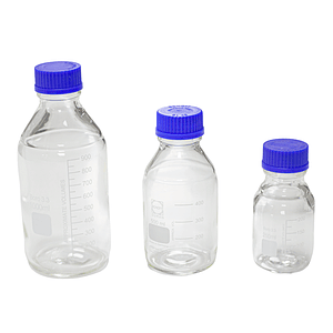 Set de Botellas Tapa Azul