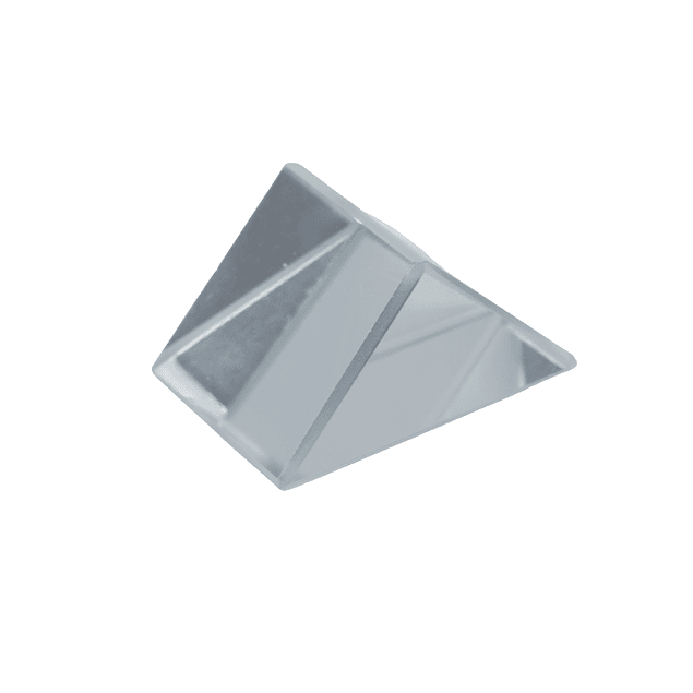 Prisma Triangular Isósceles de Vidrio - 38 x 38 x 56mm