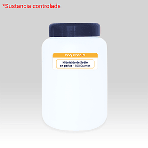 Hidroxido de Sodio en Perlas - 500gr