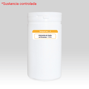 Hidroxido de Sodio en Escamas (soda Caustica) - 1 Kg