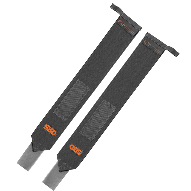 MUÑEQUERAS FORGE (GRIS) RIGIDAS