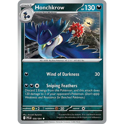 Honchkrow 058/094