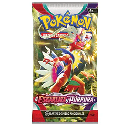 Booster Escarlata y Purpura