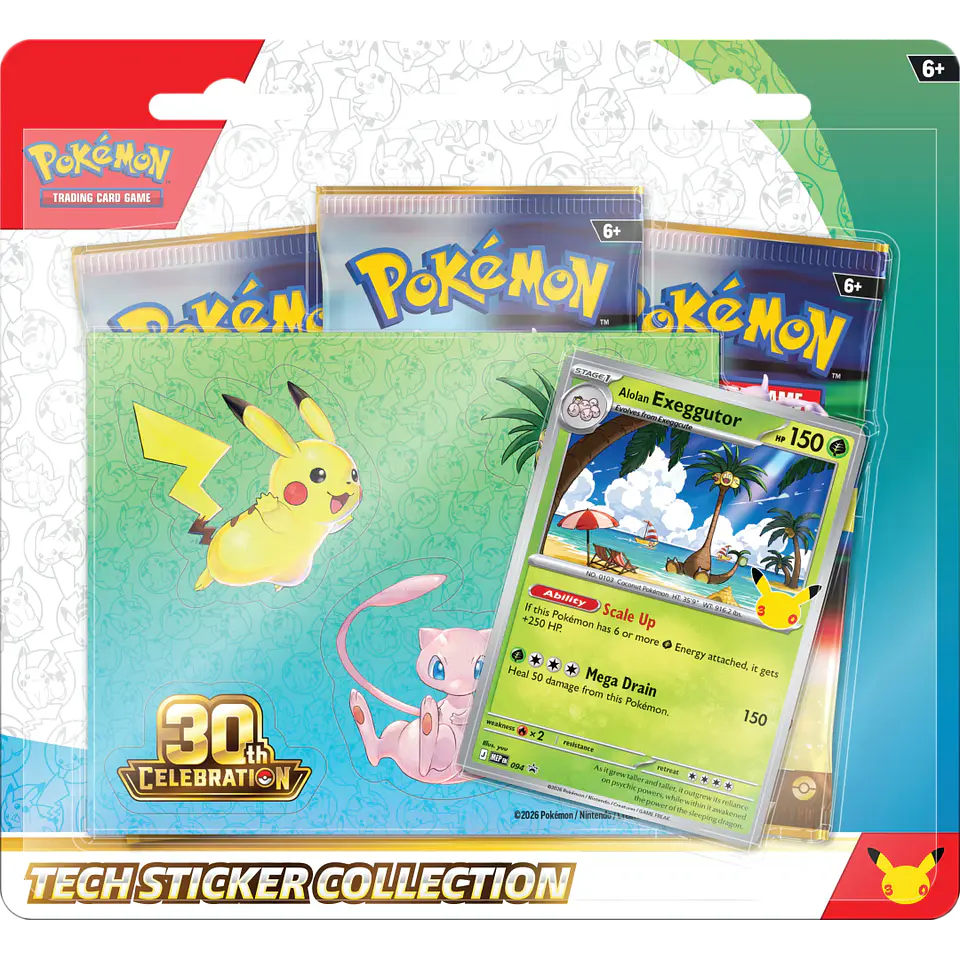30th Celebration Tech Sticker 2