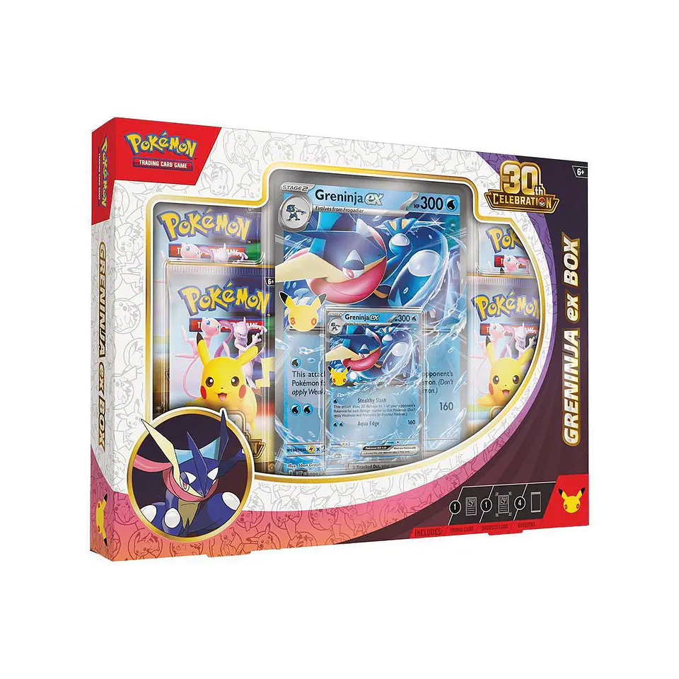 30th Celebration Greninja Ex Box 1